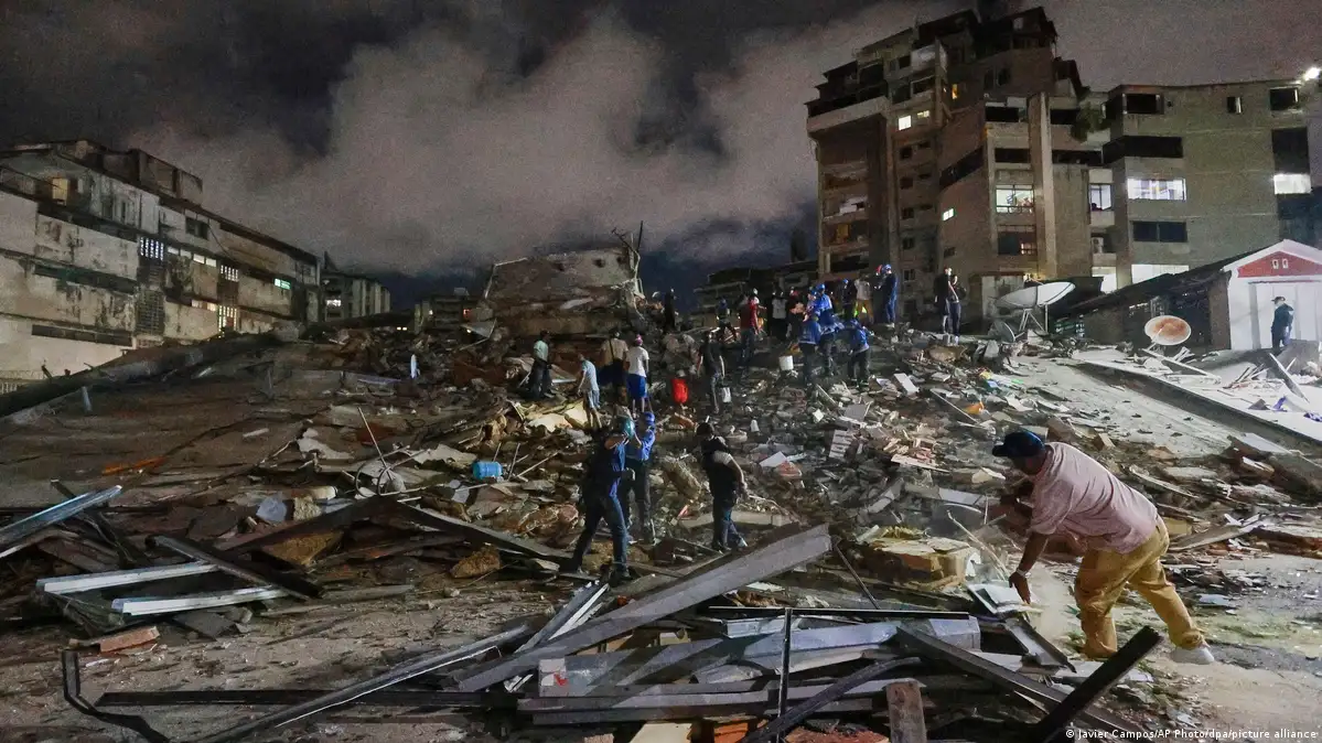 ارتفاع حصيلة ضحايا الزلزالين في فنزويلا إلى 235 قتيلاً وآلاف المفقودين