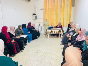 جمعية المرأة العاملة تنفذ تدريباً لتعزيز مهارات المشاركة المجتمعية لدى عضوات مجلس الظل في ترقوميا