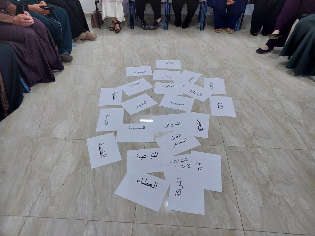 جمعية المرأة العاملة تنظم ورشة حول المشاركة والمبادرات في بلدة بيتا