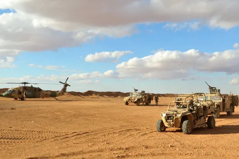 الجيش الأمريكي أعلن في فبراير/شباط الماضي استكمال انسحابه من قاعدة التنف (القوات الأمريكية)
