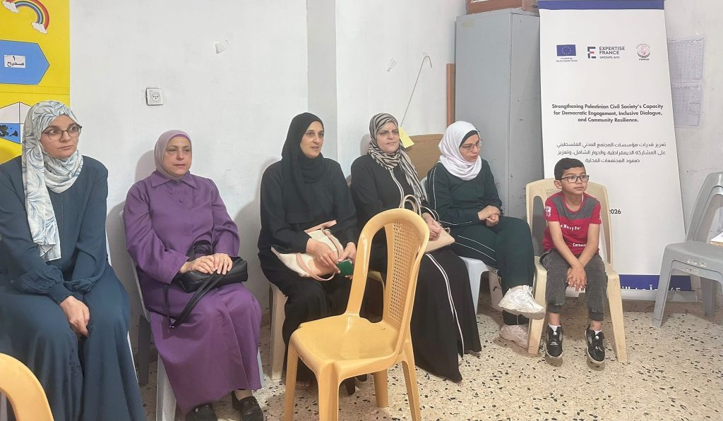 ورشات حوارية في نابلس لتمكين النساء حول حرية الرأي والتعبير والمساءلة المجتمعية