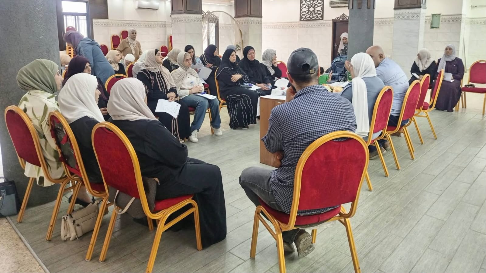 ورشات حوارية في نابلس لتمكين النساء حول حرية الرأي والتعبير والمساءلة المجتمعية