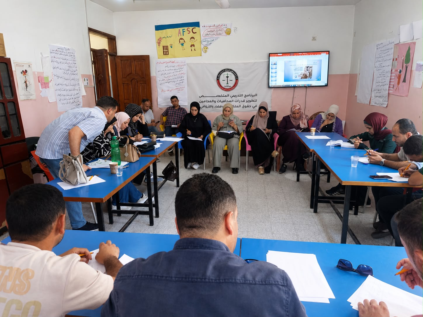 "مساواة" يعقد تدريبًا متخصصًا للمحامين في حقوق الملكية والسكن بالمحافظة الوسطى