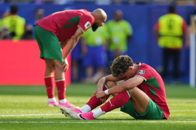 المنتخب المغربي ودع كأس العالم 2026 من ربع النهائي (أسوشيتد برس)