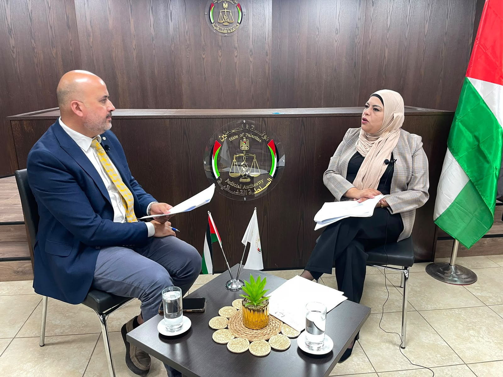 "عين على العدالة" يناقش تحديات تراكم القضايا وجهود تطوير منظومة العدالة في فلسطين