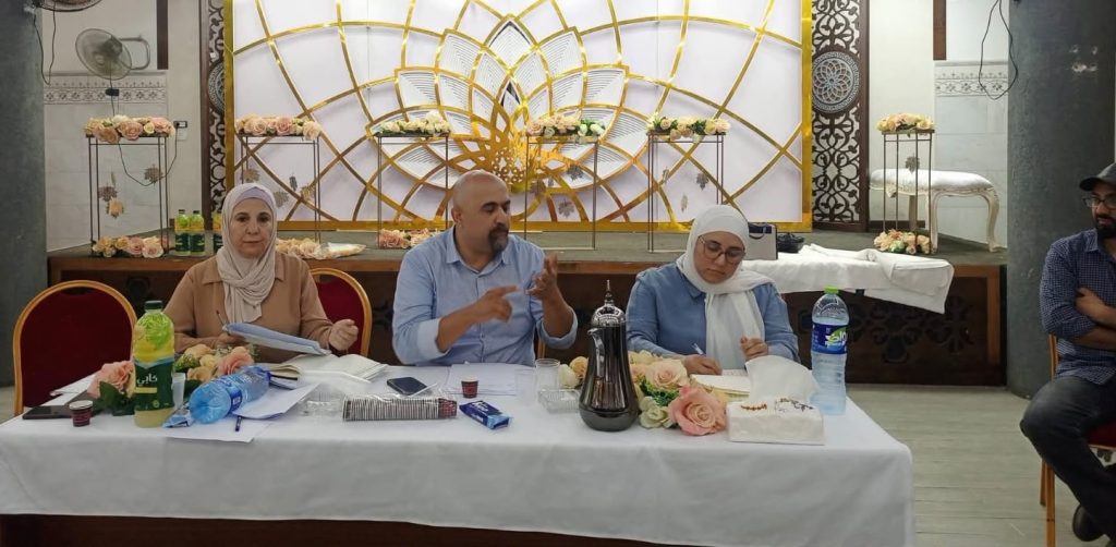 ورشات حوارية في نابلس لتمكين النساء حول حرية الرأي والتعبير والمساءلة المجتمعية