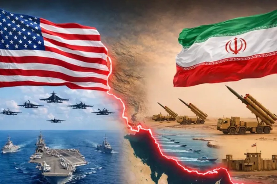 إيران تقصف منشآت في الكويت والخليج وأمريكا تحشد جوياً