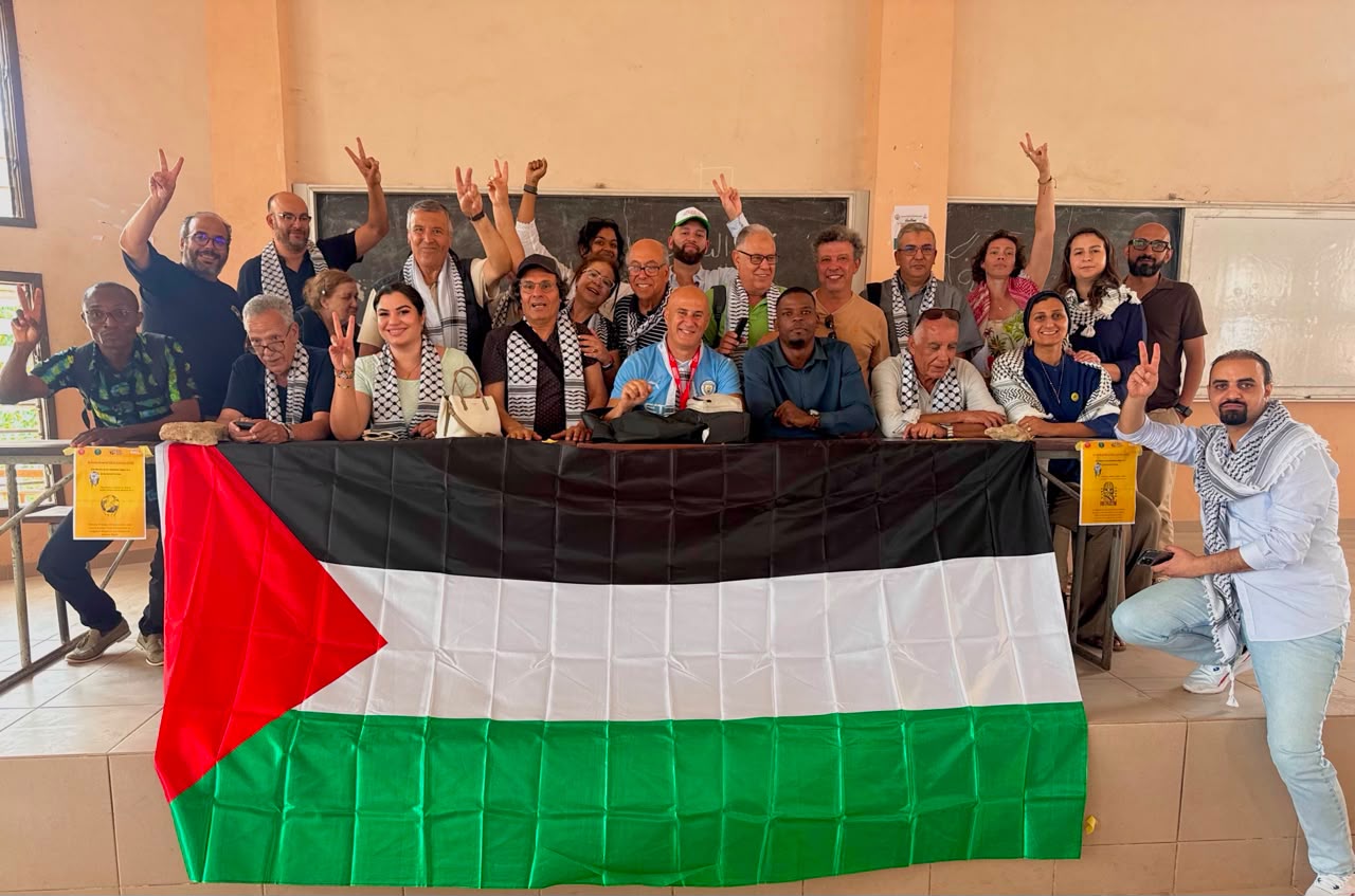منظمات حقوقية فلسطينية تشارك بالمنتدى الاجتماعي العالمي في كوتونو عقب إلغاء الحظر