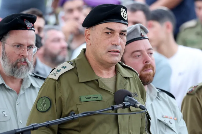 زامير رفض إقالة قائد المنطقة الوسطى المسؤول عن الضفة الغربية (الفرنسية)