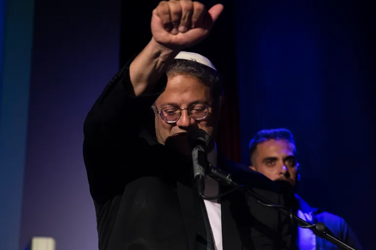 بن غفير وصف المشاركين في أسطول الصمود العالمي بالمؤيدين للإرهاب (غيتي)