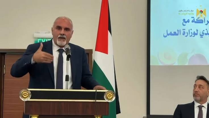 البرفسور رزق اسليمية وزير الزراعة الفلسطيني